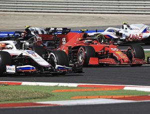 Formula 1 araçları İstanbul Park Pisti’nde