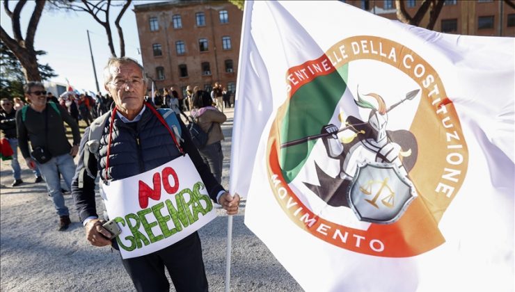 İtalya’da “Yeşil Geçiş” protestoları sürüyor
