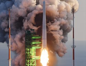 Güney Kore yerli roketi ‘Nuri’yi uzaya fırlattı