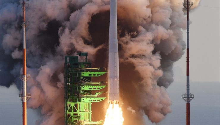 Güney Kore yerli roketi ‘Nuri’yi uzaya fırlattı