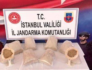 İstanbul’da 15 kilogram eroin ele geçirildi