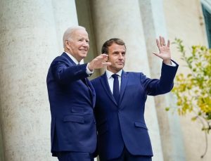 Biden ile Macron görüşmesinin gündemi denizaltı krizi