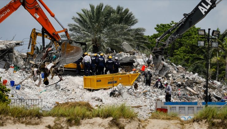 Miami’de çöken binanın enkazının akıbeti tartışılıyor