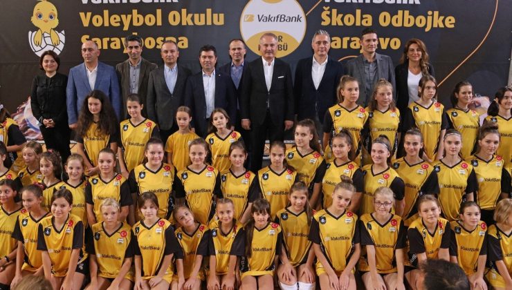 VakıfBank Spor Kulübü’nden Saraybosna voleybol okuluna ziyaret