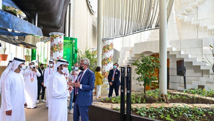 Dubai Veliaht Prensi Expo 2020’yi ziyaret etti