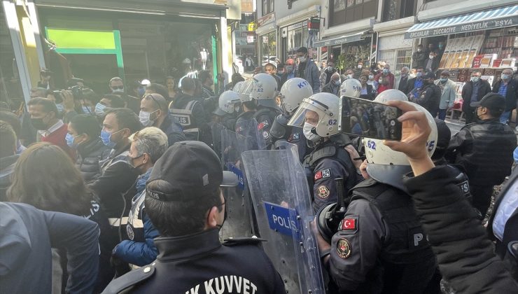 HDP’liler Tunceli’de polisle tartıştı