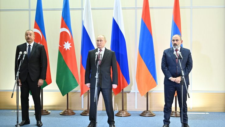 Putin, Aliyev ve Paşinyan’ın Soçi zirvesi sona erdi