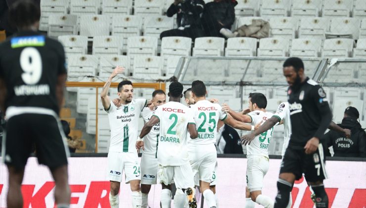 Beşiktaş’a Vodofone’da tarihi hezimet 0-4