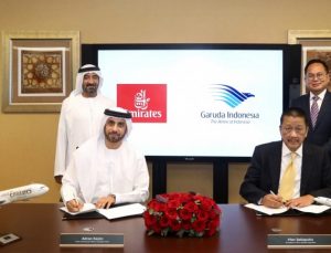 Emirates ile Endonezya havayolları arasında anlaşma