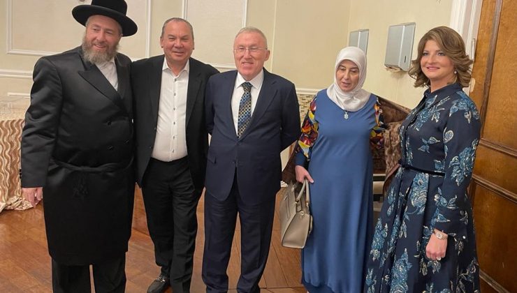 Büyükelçi Mercan Bar Mitzvah törenine katıldı