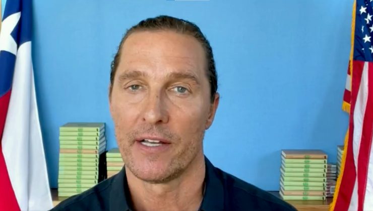 McConaughey, Teksas valiliğine aday olmayacağını söyledi