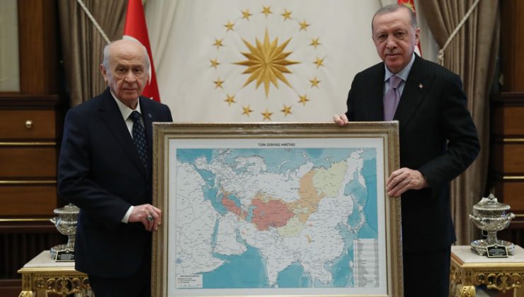 Cumhurbaşkanı Erdoğan, MHP Genel Başkanı Bahçeli’yi kabul etti