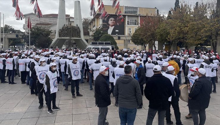 Bakırköy Belediyesi işçilerinin grevi 32. gününde