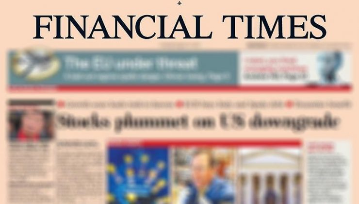 Financial Times: Sorunumuz Türk Lirası değil Erdoğan!