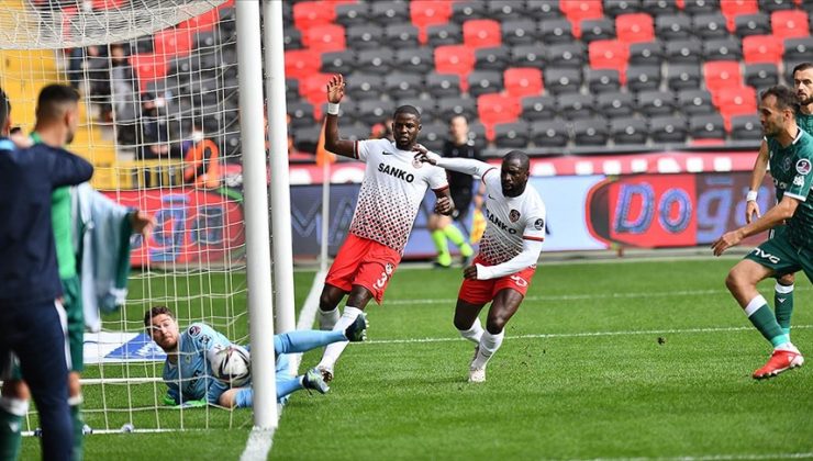 Gaziantep FK 3 puanı 3 golle aldı