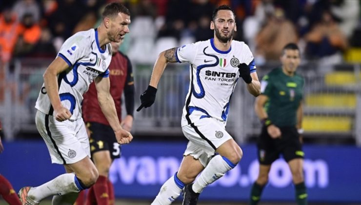 Hakan Çalhanoğlu attı, Inter kazandı