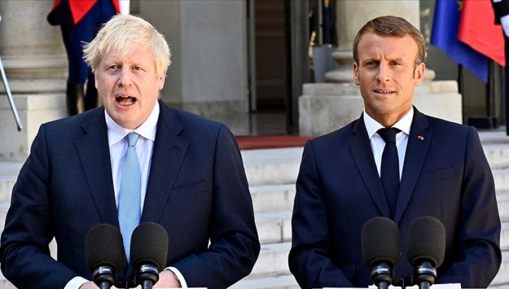 Johnson ve Macron, düzensiz göç konusunda anlaştı