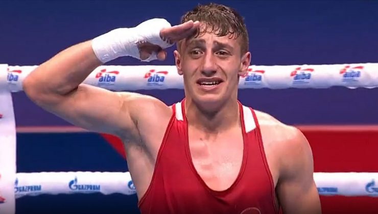 Kerem Özmen Dünya Erkekler Boks Şampiyonası’nda finale yükseldi