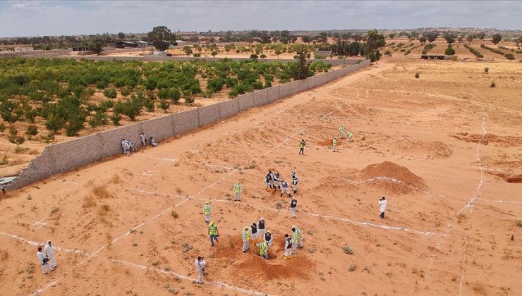 Libya’nın ‘toplu mezarlar kenti’ Terhune’de 2 kabir daha bulundu