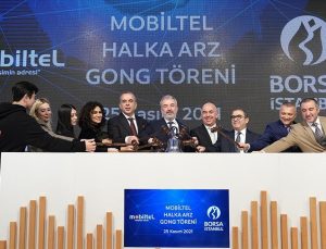 Borsa İstanbul’da gong Mobiltel için çaldı