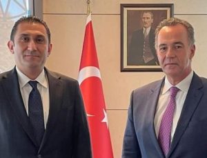 Türkiye’nin New York Başkonsolosu Özgür, Yunan meslektaşını ağırladı