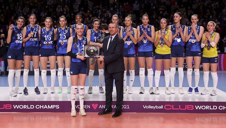 Fenerbahçe, Kadınlar Dünya Kulüpler Şampiyonası’nda üçüncü oldu