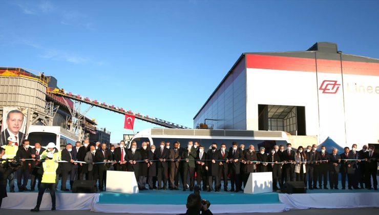Türkiye’nin açılan ilk çinko fabrikasında 3 bin kişi çalışacak