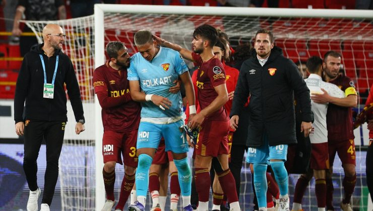 Göztepe kalecisi İrfan Can‘dan büyük fedakarlık