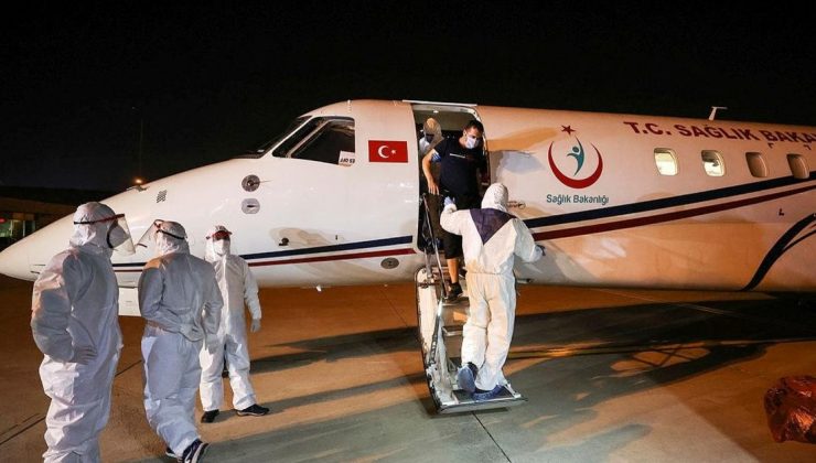Türkiye’de hava ambulansları 53 bin 451 kişiye şifa için uçtu