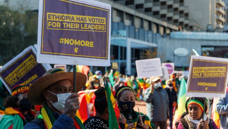 Biden yönetimi San Francisco’da protesto edildi