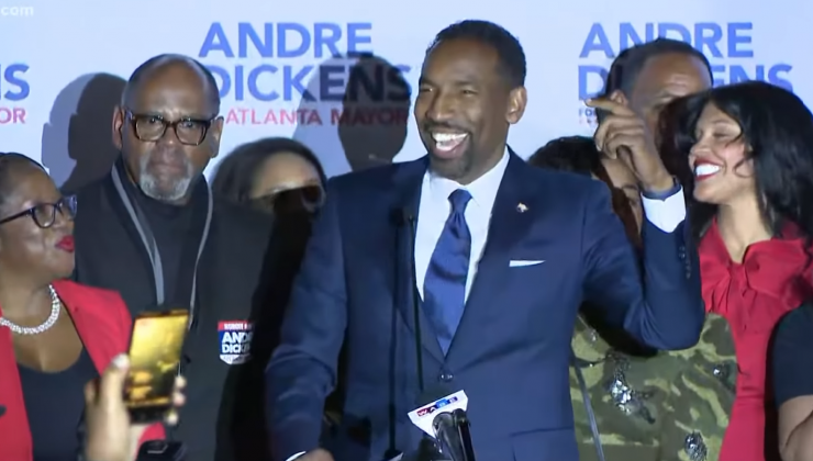 Andre Dickens Atlanta’da hayalini gerçekleştirdi