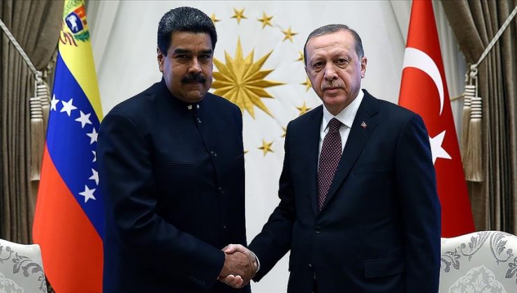 Erdoğan, Maduro ile görüştü