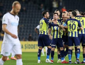 Fenerbahçe’nin galibiyet hasreti sona erdi