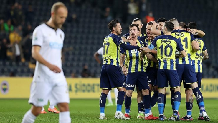Fenerbahçe’nin galibiyet hasreti sona erdi