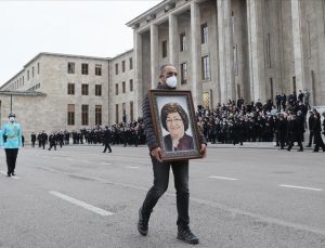 Güldal Akşit için Meclis’te cenaze töreni düzenlendi