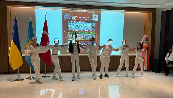 Kırım Türkleri Amerikan Derneği’nin kuruluş yıl dönümü Türkevi’nde kutlandı