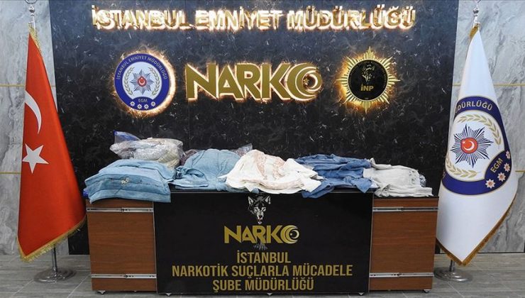 Türkiye rekoru:  553 kilo 800 gram metamfetamin ele geçirildi