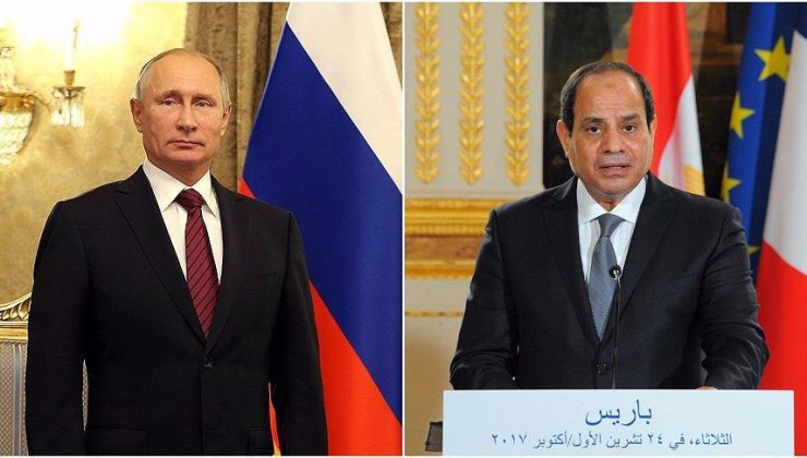 Sisi ile Putin, Libya’da yaşanan gelişmeleri görüştü