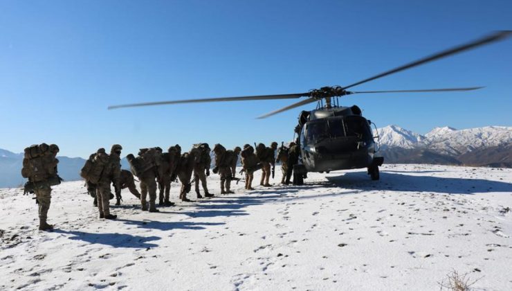 Mehmetçiğe saldıran PKK/YPG’li 8 terörist etkisiz hale getirildi