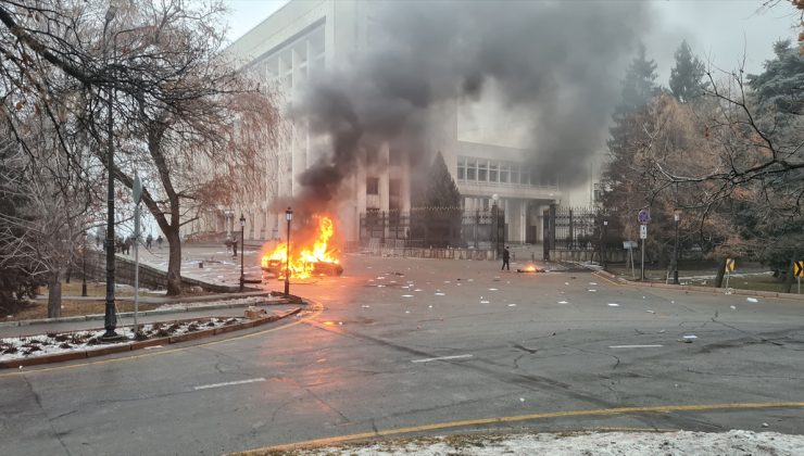 Kazakistan’daki protestolarda 212 milyon dolarlık hasar tespit edildi