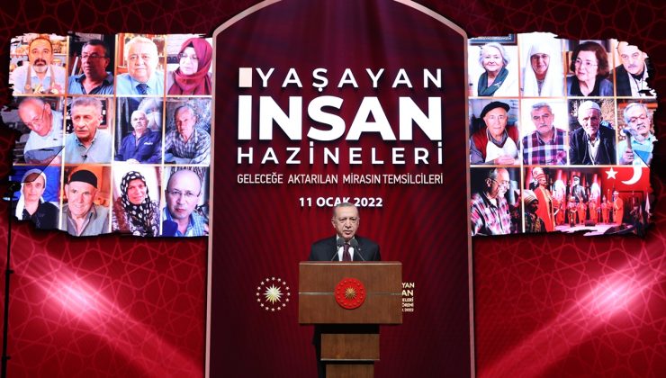 Erdoğan: Ustalarımızın ve sanatkarlarımızın kabiliyetlerinin yaşatılmasını temin edeceğiz