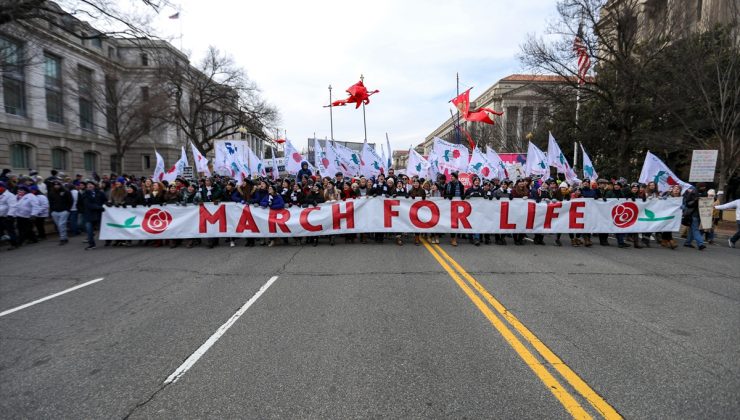 ABD’de binlerce kişi “kürtaja karşı” yürüdü