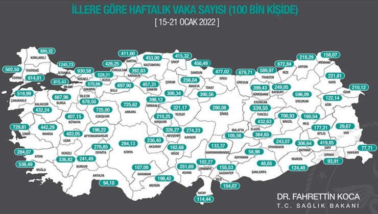 Vaka sayıları İstanbul’da azaldı, Ankara ve İzmir’de arttı
