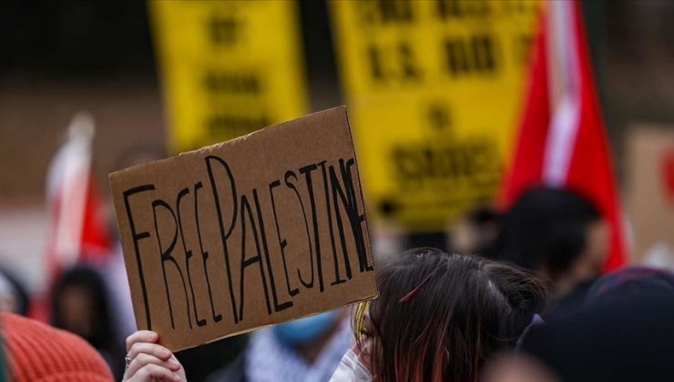 Washington’da İsrail karşıtı protesto: 7 kişi gözaltına alındı
