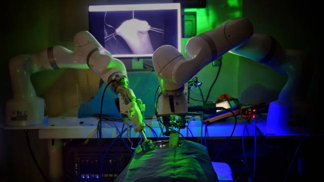ABD’de ilk kez bir robot insan yardımı olmadan ameliyat yaptı