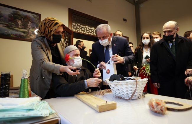 TBMM Başkanı, Darülaceze’yi ziyaret etti