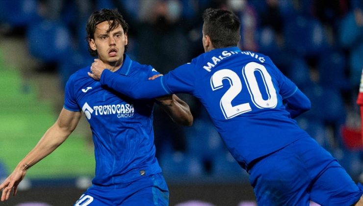 Enes Ünal atıyor Getafe kazanıyor