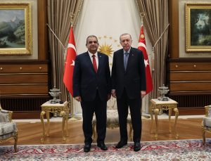 Cumhurbaşkanı Erdoğan, Faiz Sucuoğlu ile görüştü