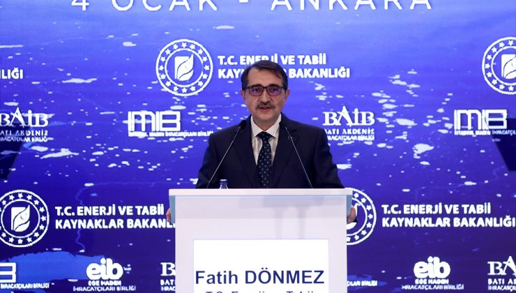 Bakan Dönmez: Maden ihracatında Cumhuriyet tarihi rekoru kırıldı