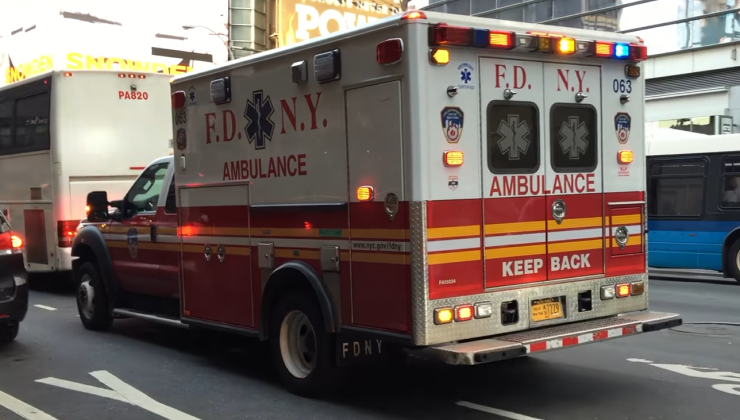 New York’ta FDNY ambulansının çarptığı yaya hayatını kaybetti